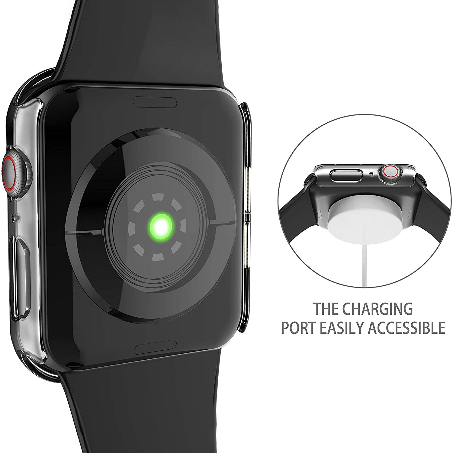 2-Pack: Hard PC Case with Tempered Glass Screen Protector - Image 6