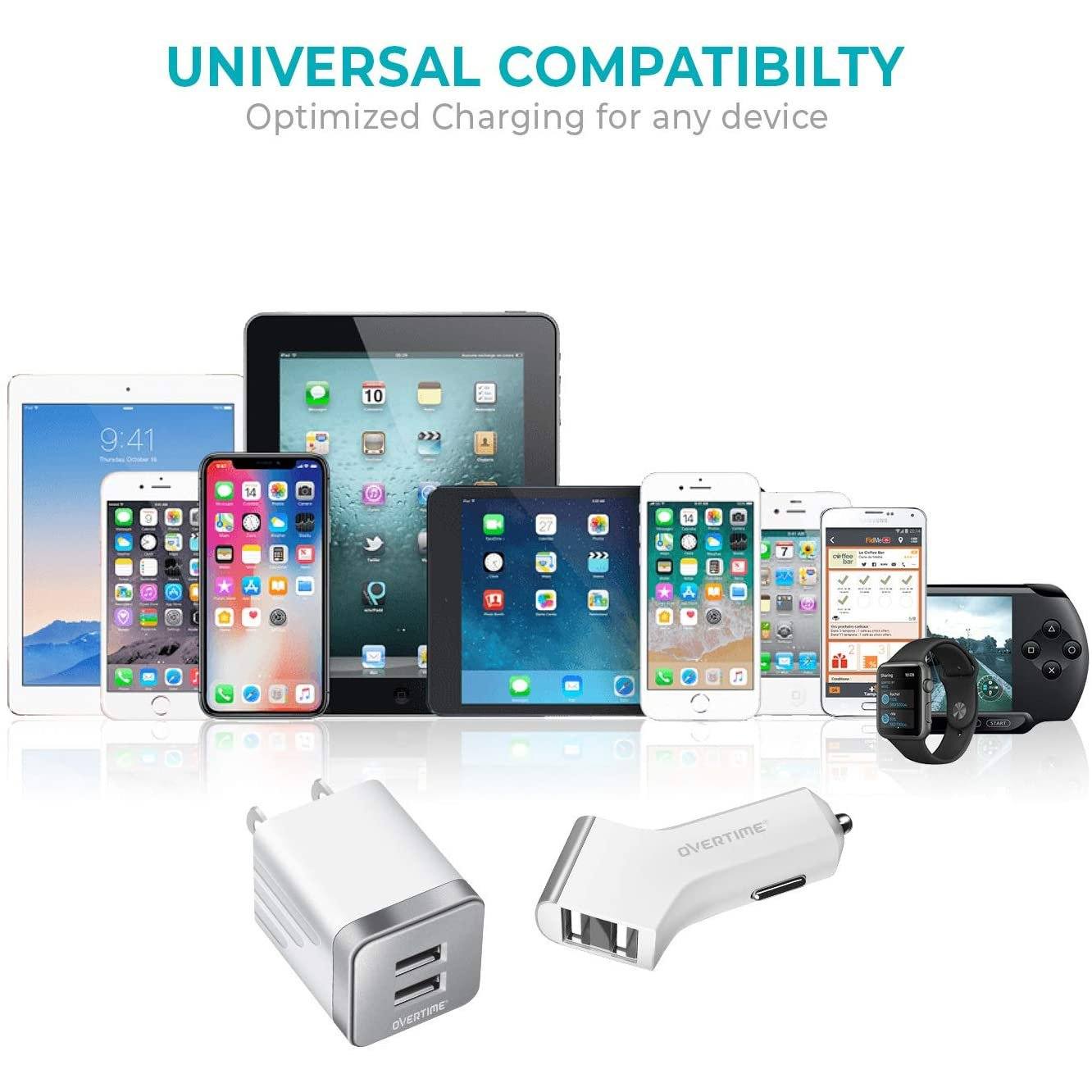 Overtime Dual iPhone Car Charger Set - Image 5