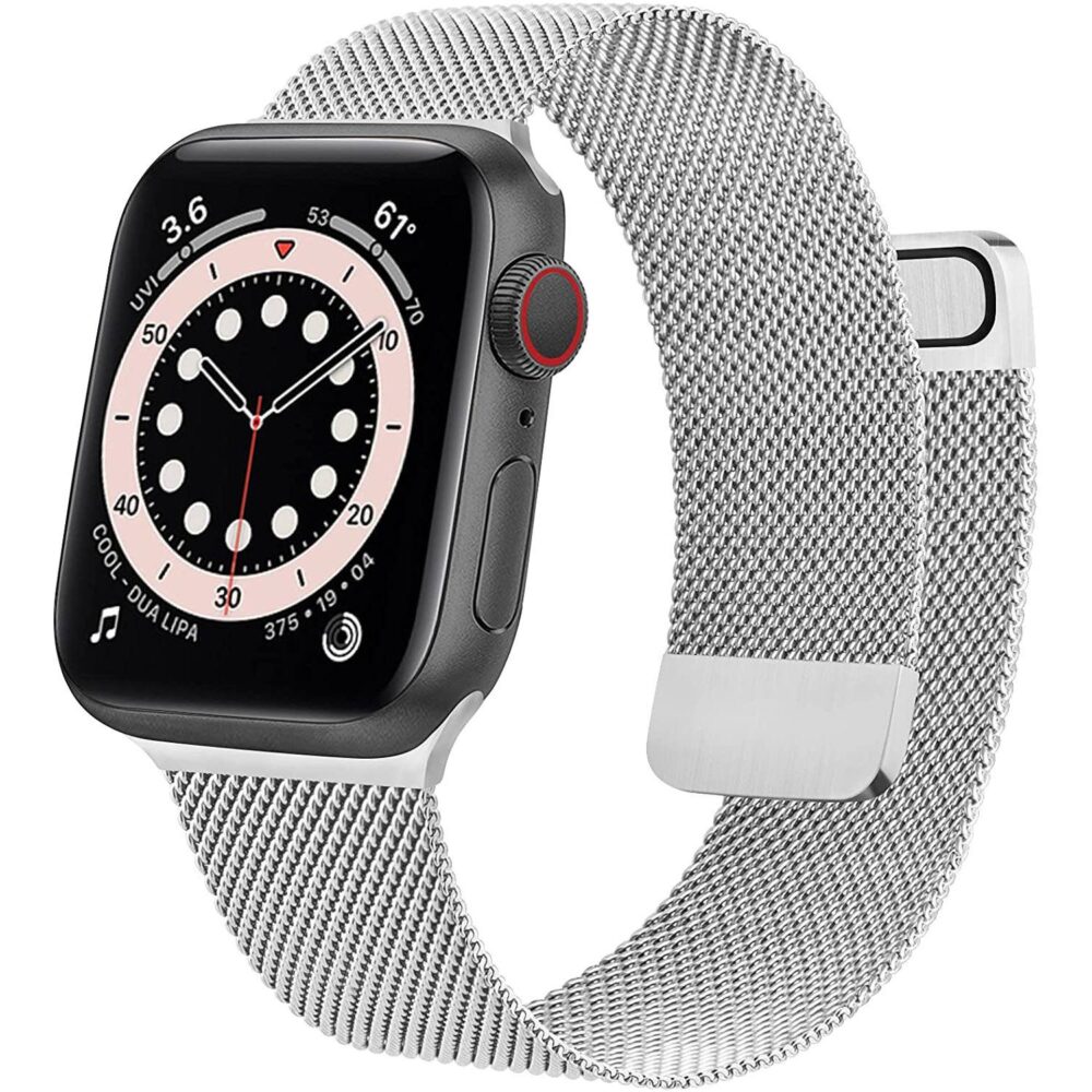 Stainless Steel Mesh Strap Replacement for Apple Watch - Image 2