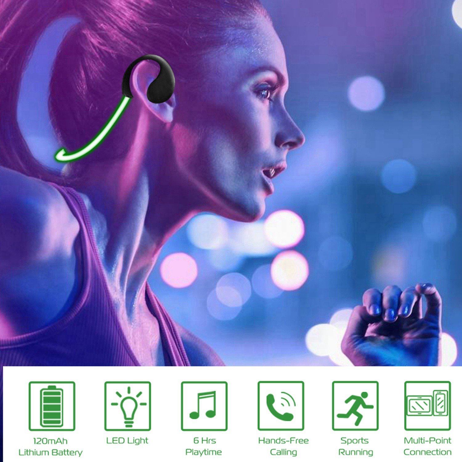 V4.1 Neckband Wireless Sports Headset - Image 13
