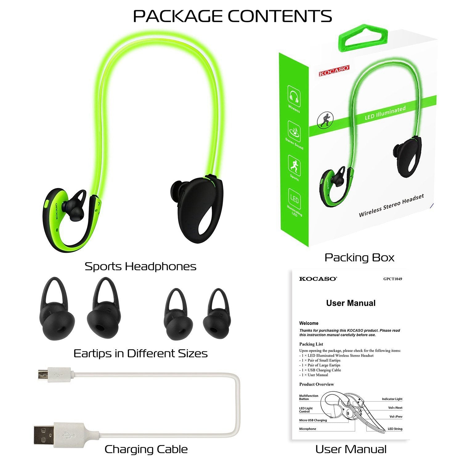 V4.1 Neckband Wireless Sports Headset - Image 11