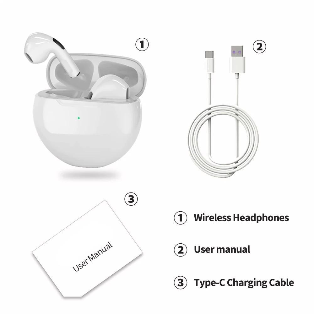 Wireless Bluetooth Earphones with Charging Case - Image 6